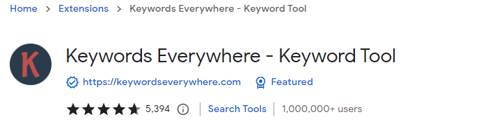 keywords everywhere