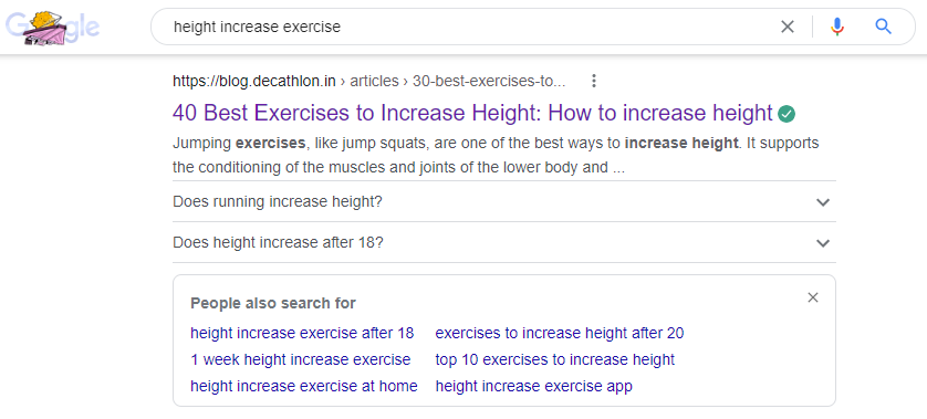 people also search for phrases height increase exercise